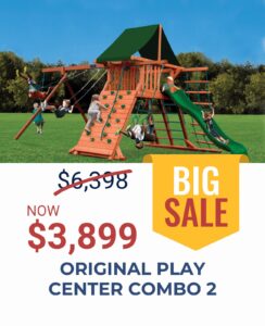 Mississippi Play Sets Original Play Center Combo 2 Shivers Buildings Swing Set Tree House