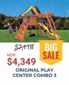 Mississippi Play Sets Original Play Center Combo 3 Shivers Buildings Swing Set Tree House